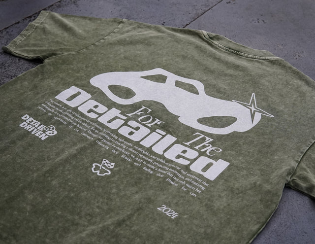 For The Detailed T-Shirt (Acid Wash Heavyweight)