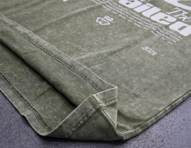 For The Detailed T-Shirt (Acid Wash Heavyweight)