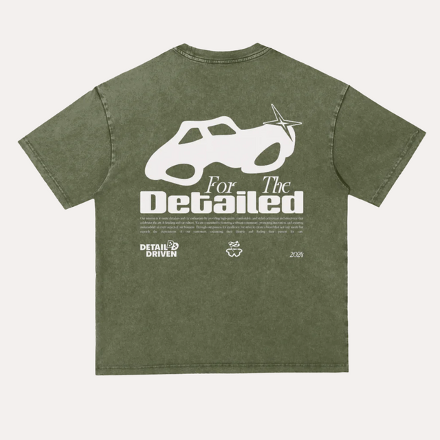 For The Detailed T-Shirt (Acid Wash Heavyweight)
